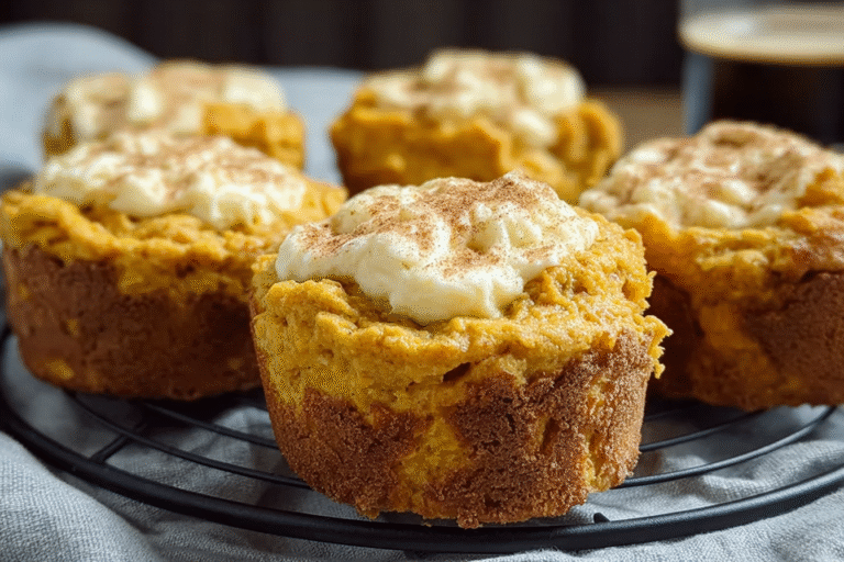 Keto Pumpkin Cheesecake Muffins 85.Png