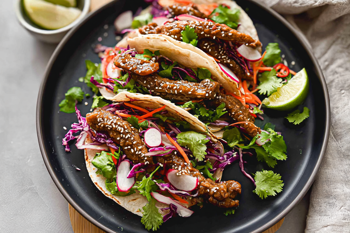Korean Beef Tacos With Homemade Bulgogi Recipe 6 Korean Tacos