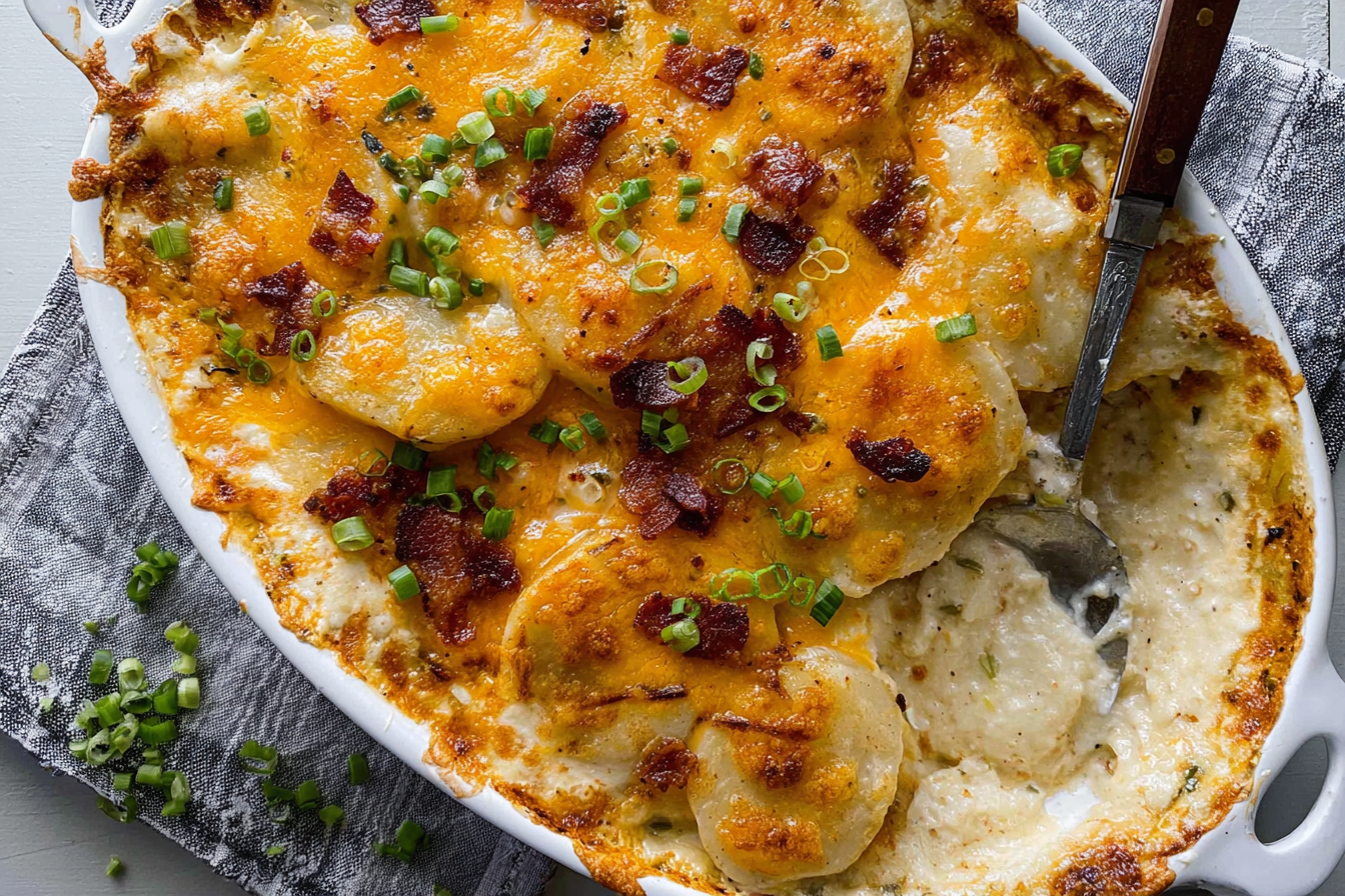 Loaded Scalloped Potatoes