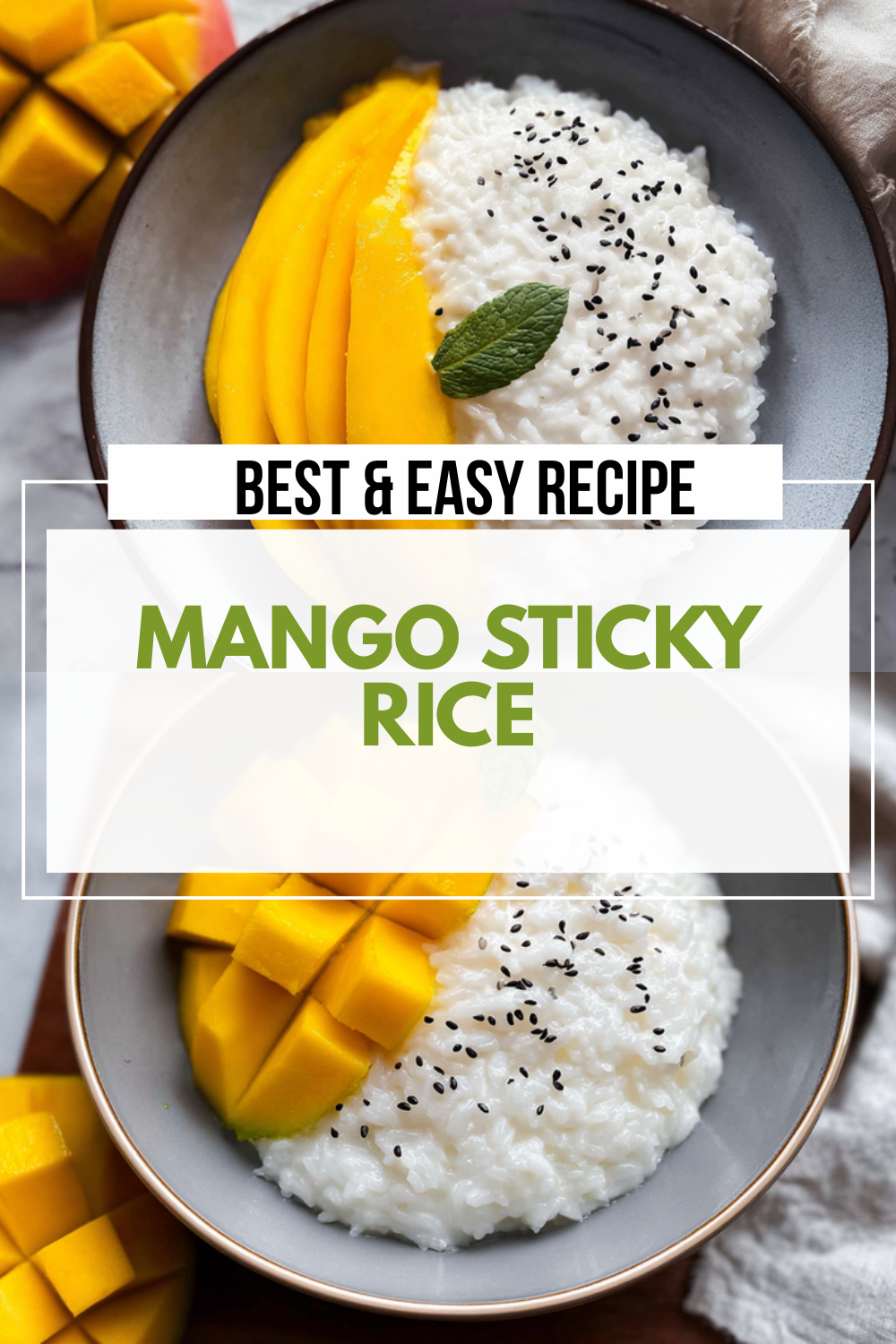 Thai Sweet Mango Sticky Rice Recipe 7 Mango Sticky Rice