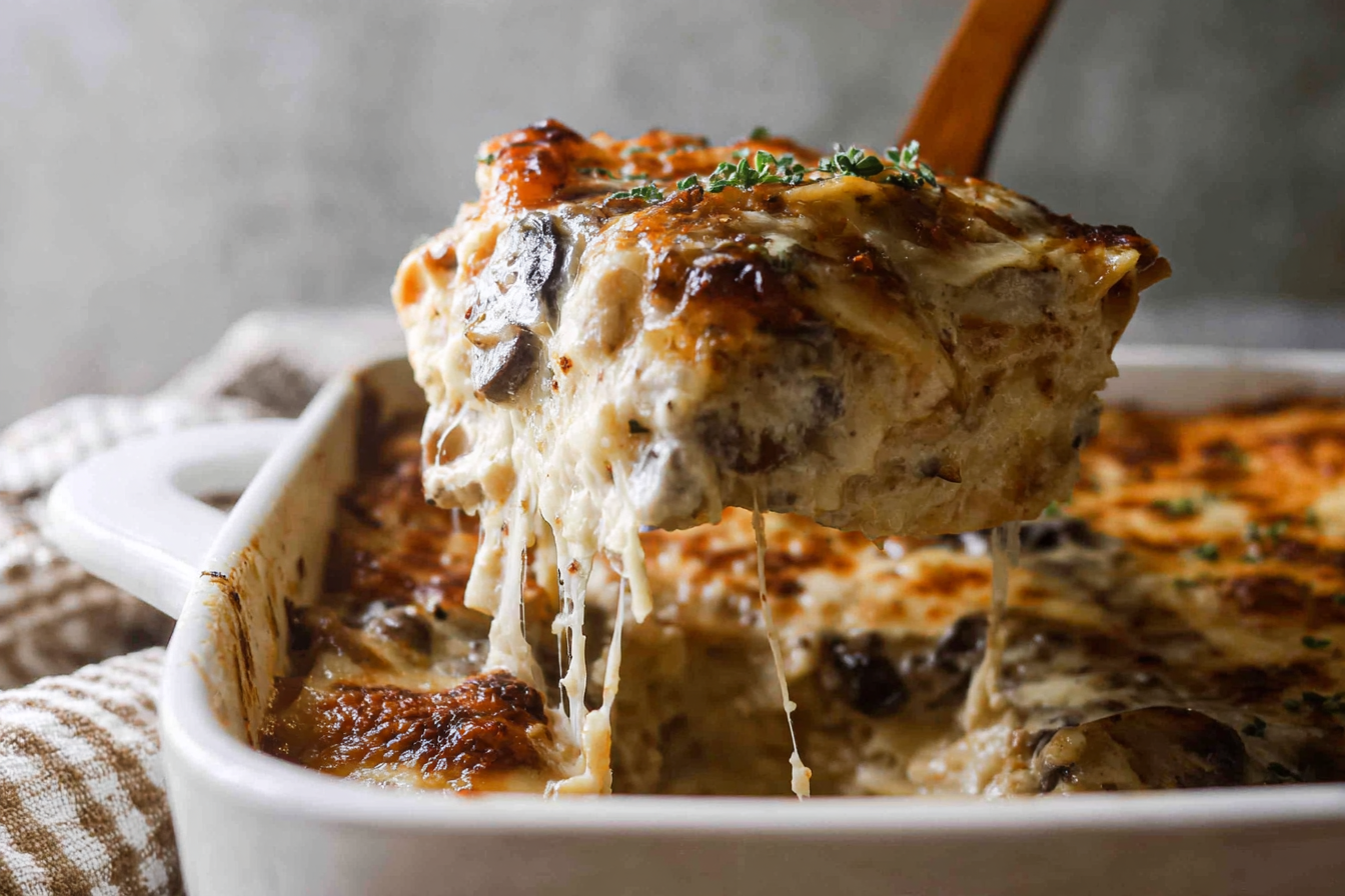 Mushroom Lasagna