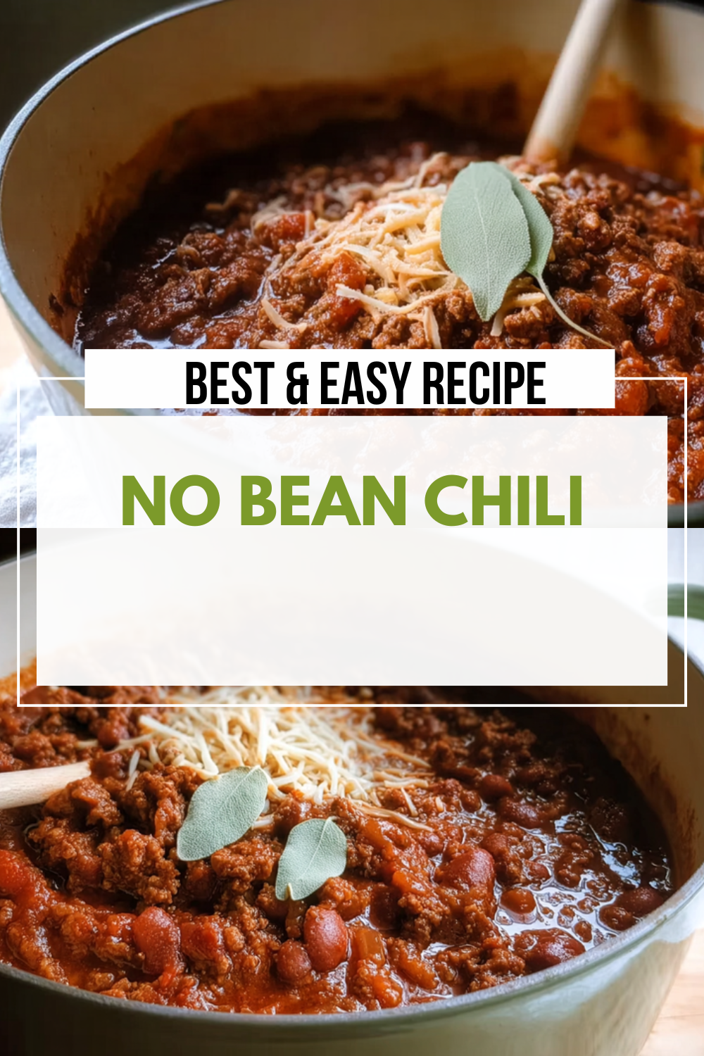 No Bean Chili