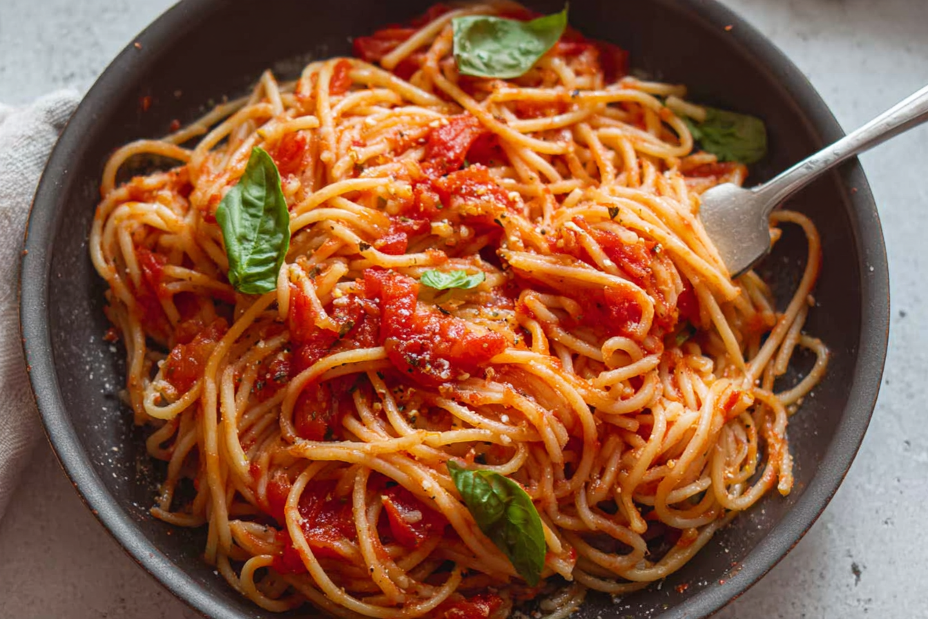 Pasta Pomodoro Simple Italian Recipe 6 Pasta Pomodoro