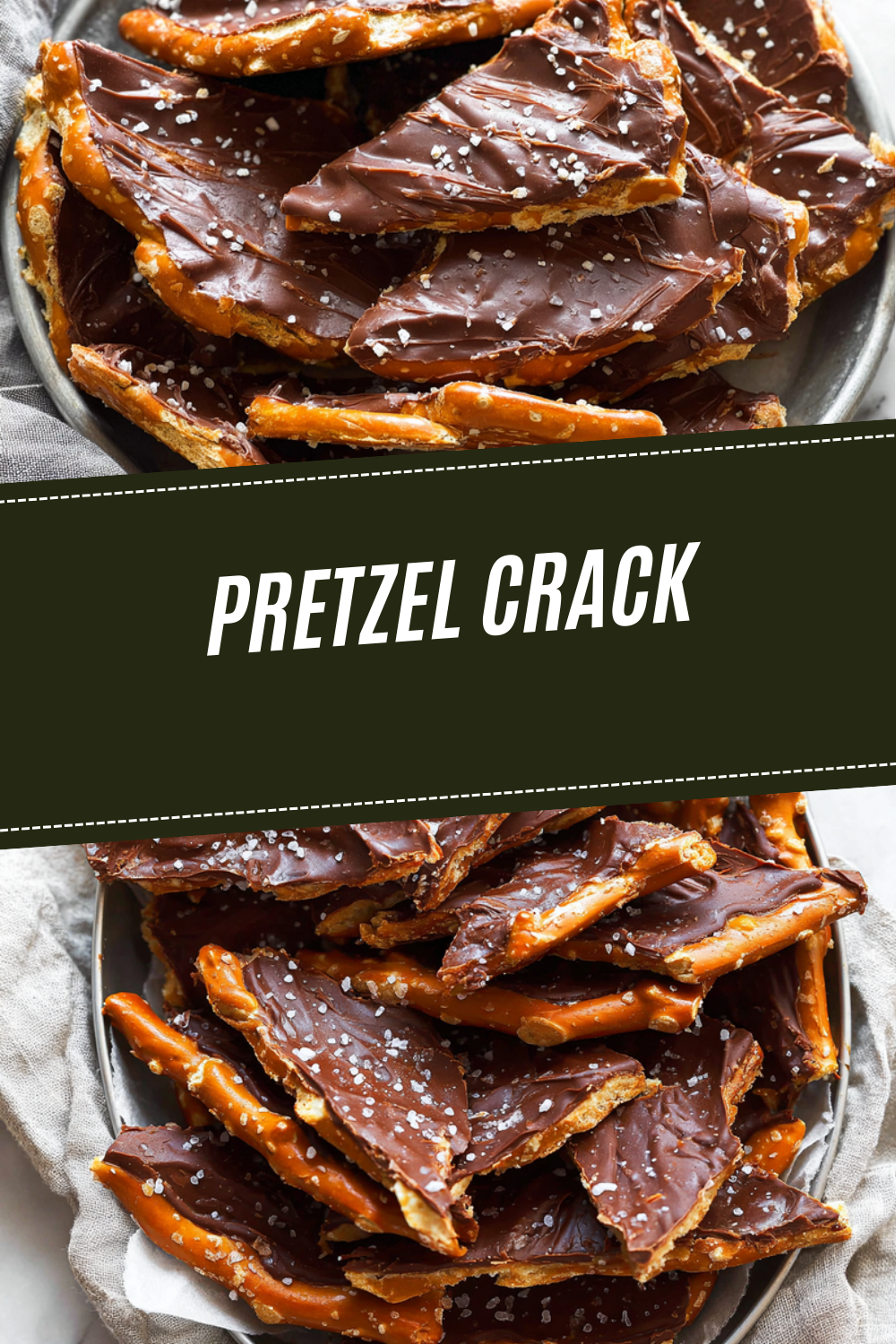 Pretzel Christmas Crack Recipe With Sweet And Salty Holiday Flavors 7 Pretzel Crack