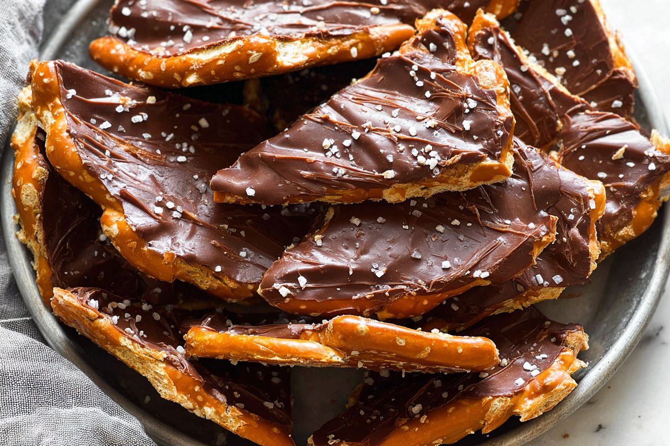 Pretzel Christmas Crack Recipe With Sweet And Salty Holiday Flavors 6 Pretzel Crack