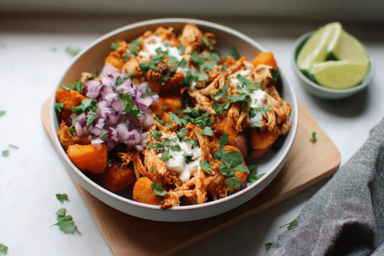 Pulled Chicken Sweet Potato Bowls 13.Png