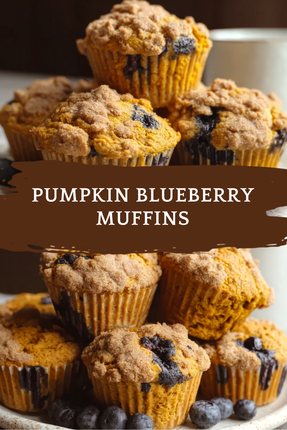 Pumpkin Blueberry Muffins Recipe With Seasonal Spices And Fresh Fruit 7 Pumpkin Blueberry Muffins