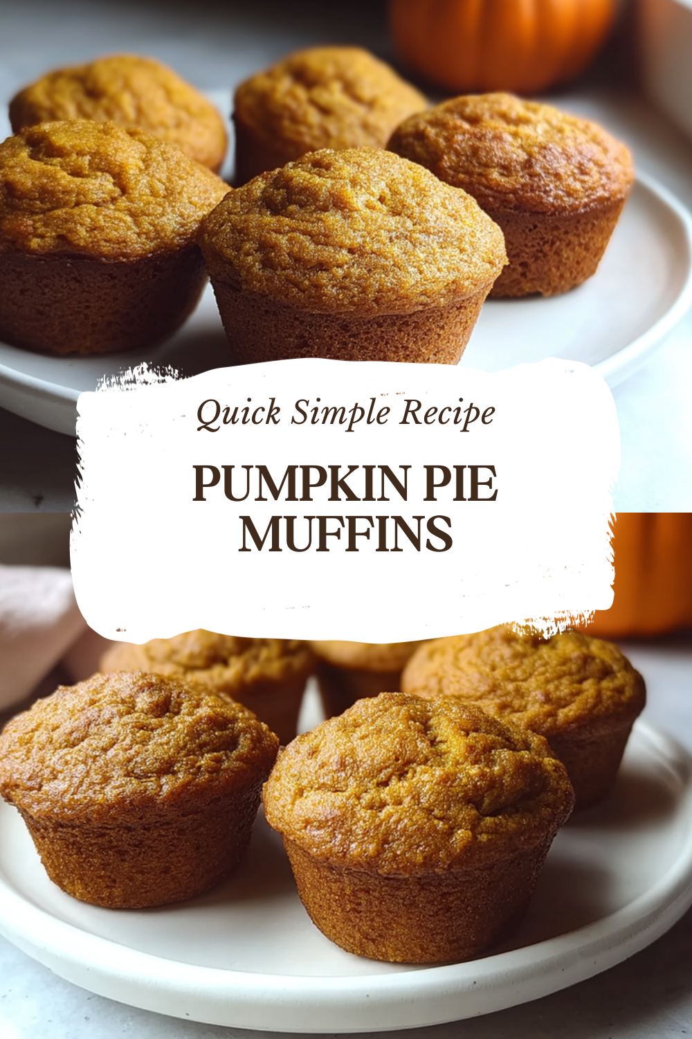 Pumpkin Pie Muffins