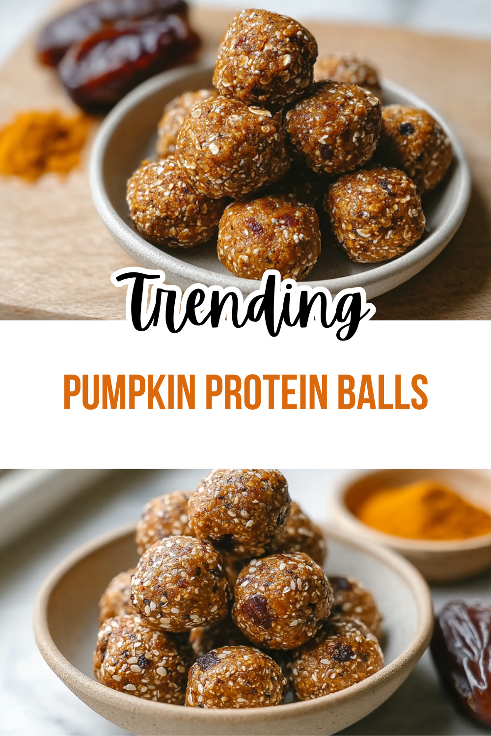 Pumpkin Protein Balls