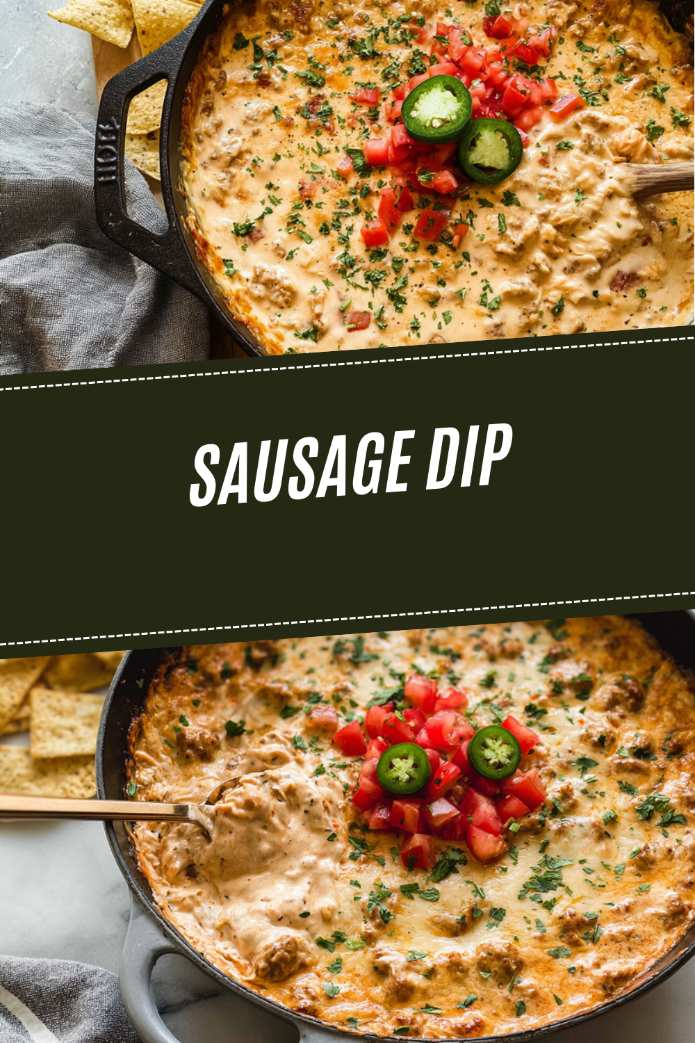 3-Ingredient Creamy Sausage Dip 7 Sausage Dip