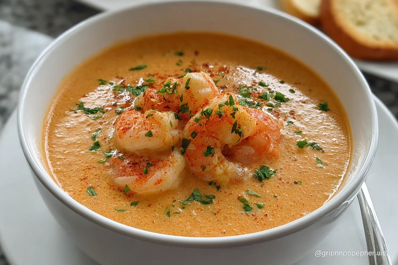 Shrimp Bisque Recipe With Creamy Texture And Rich Seafood Flavor 6 Shrimp Bisque