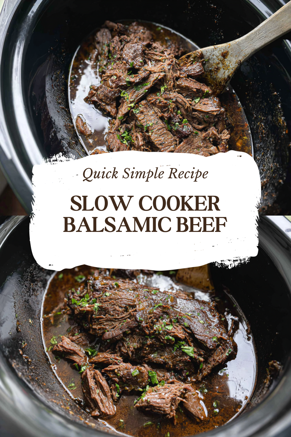 Crock Pot Balsamic Glazed Beef Recipe 7 Slow Cooker Balsamic Beef