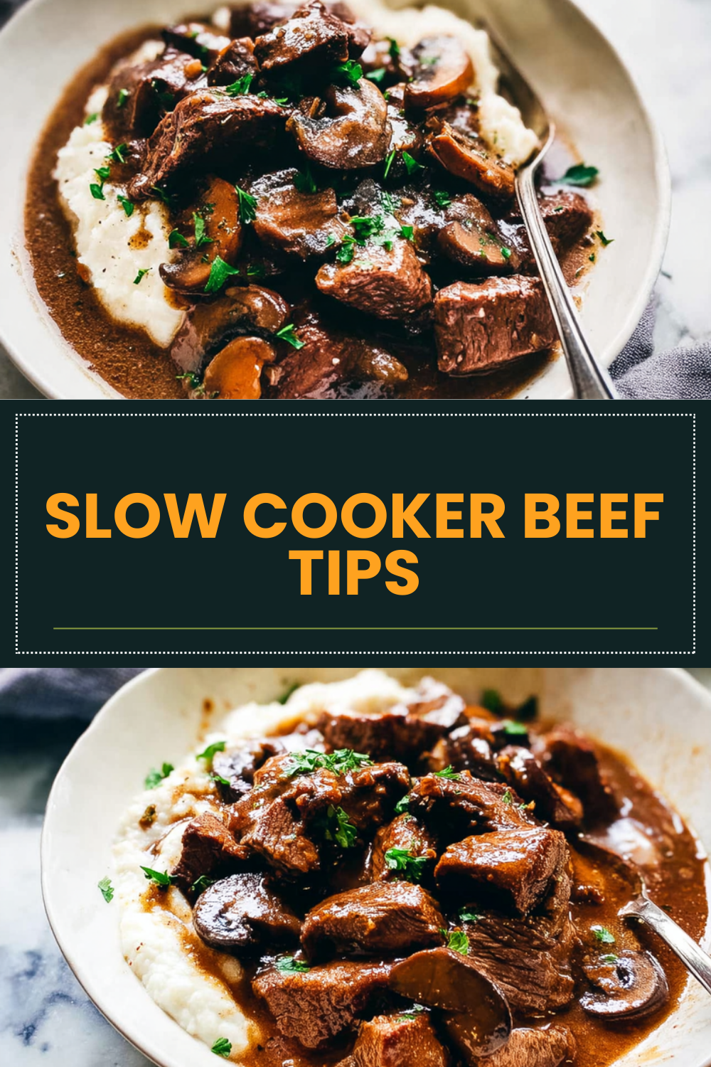 Slow Cooker Tender Beef With Homemade Gravy 7 Slow Cooker Beef Tips