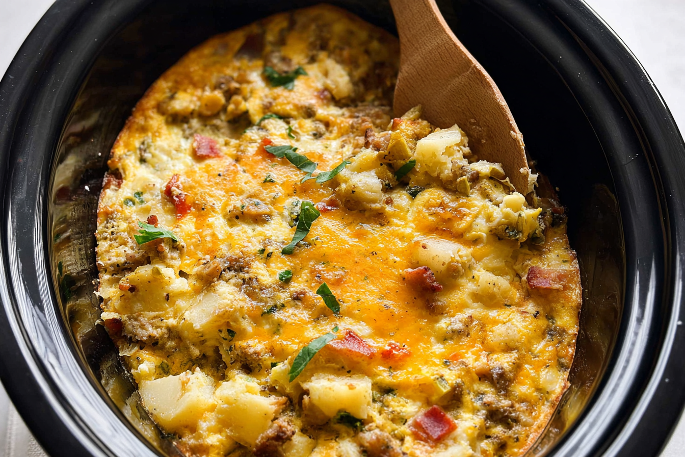 Slow Cooker Breakfast Casserole