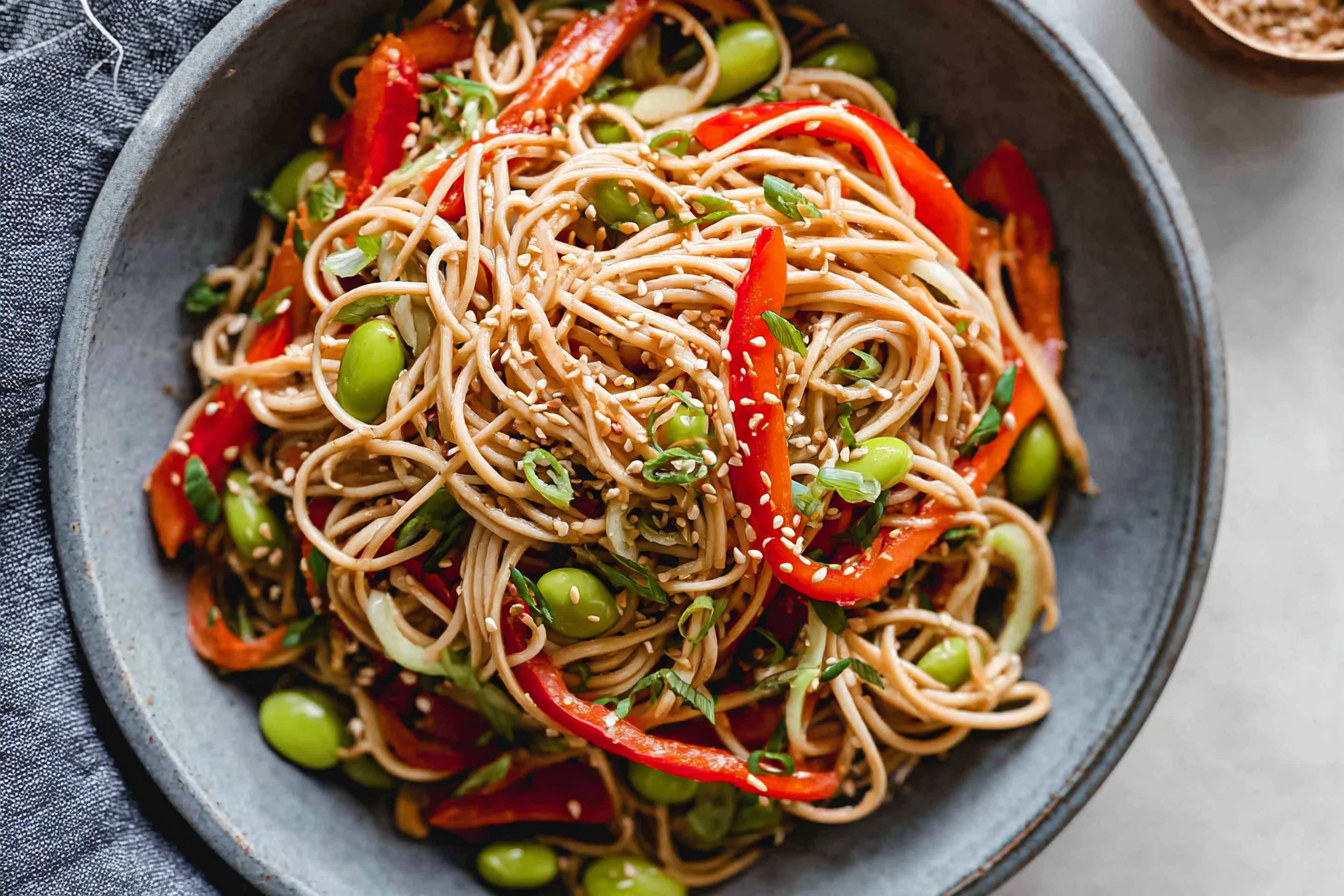 Cold Soba Noodles: The Perfect Summer Salad 6 Soba Noodle Salad