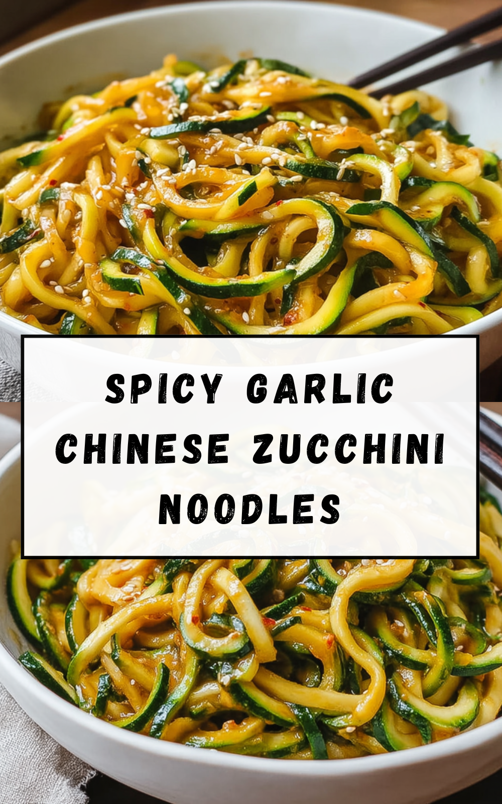 Chinese Zucchini Recipe With Authentic Flavors And Simple Ingredients 7 Spicy Garlic Chinese Zucchini Noodles