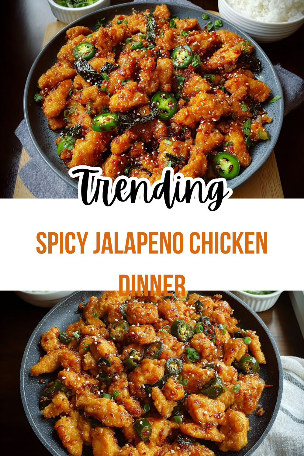 Spicy Jalapeno Chicken Dinner