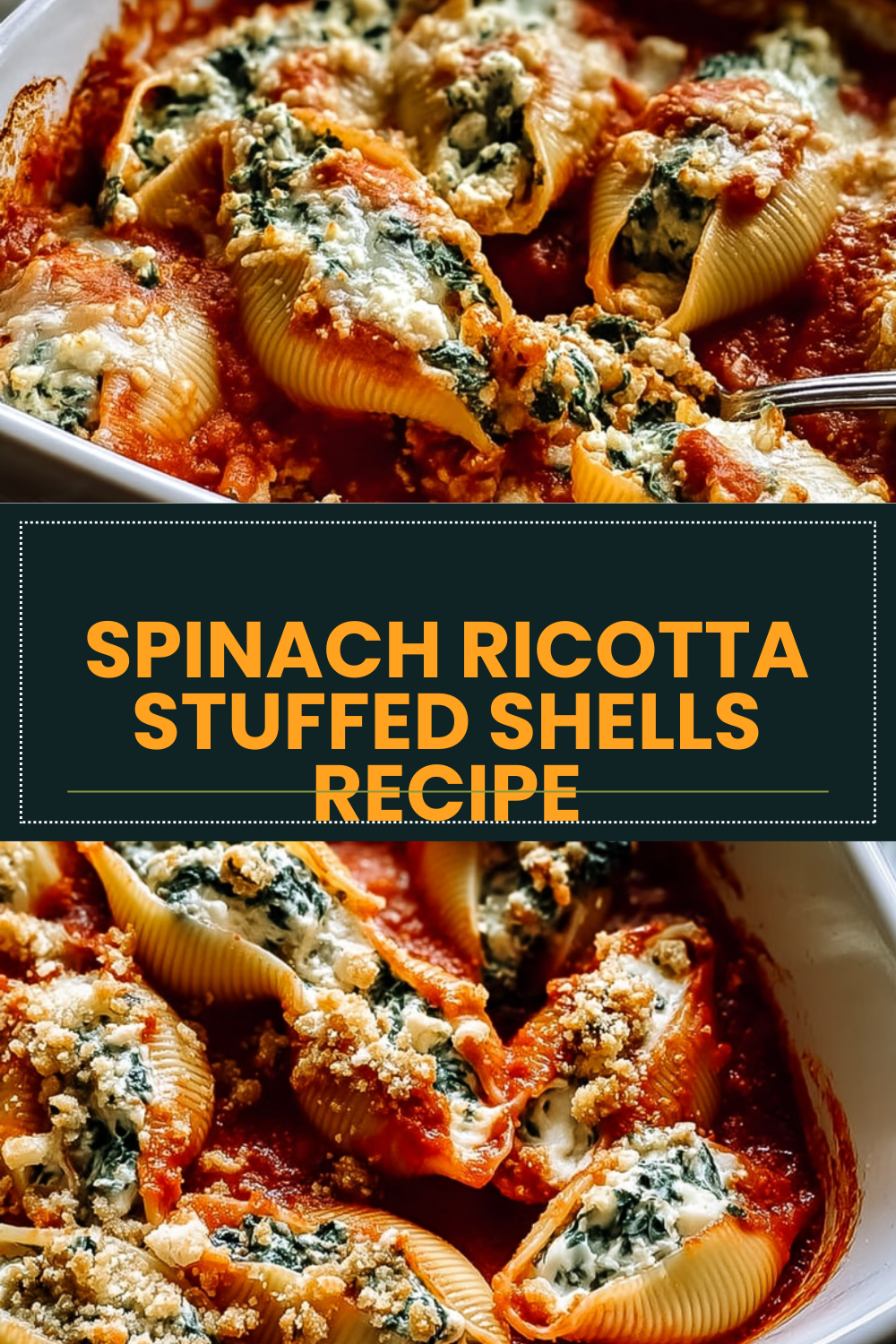 Spinach And Ricotta Stuffed Shells Recipe With Creamy Savory Filling 7 Spinach Ricotta Stuffed Shells Recipe