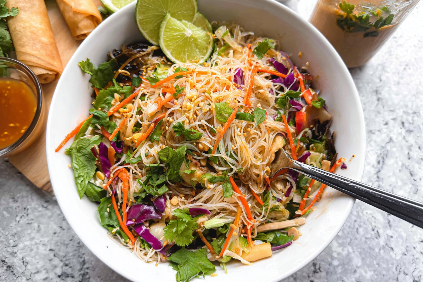 Spring Roll In A Bowl