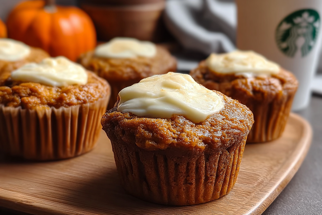 Starbucks Pumpkin Cream Cheese Muffins