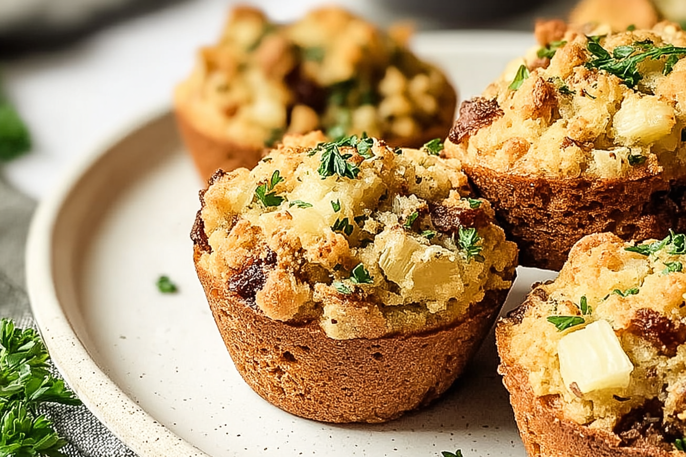 Stuffing Muffins Recipe Ideas For Easy And Flavorful Holiday Sides 6 Stuffing Muffins