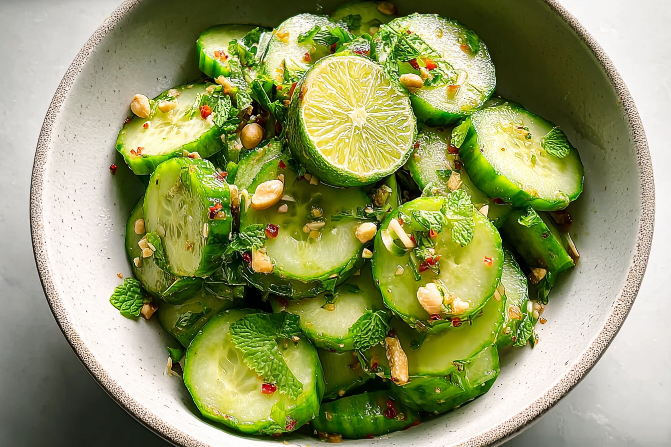Thai Cucumber Salad Recipe With Tangy And Refreshing Flavors 6 Thai Cucumber Salad