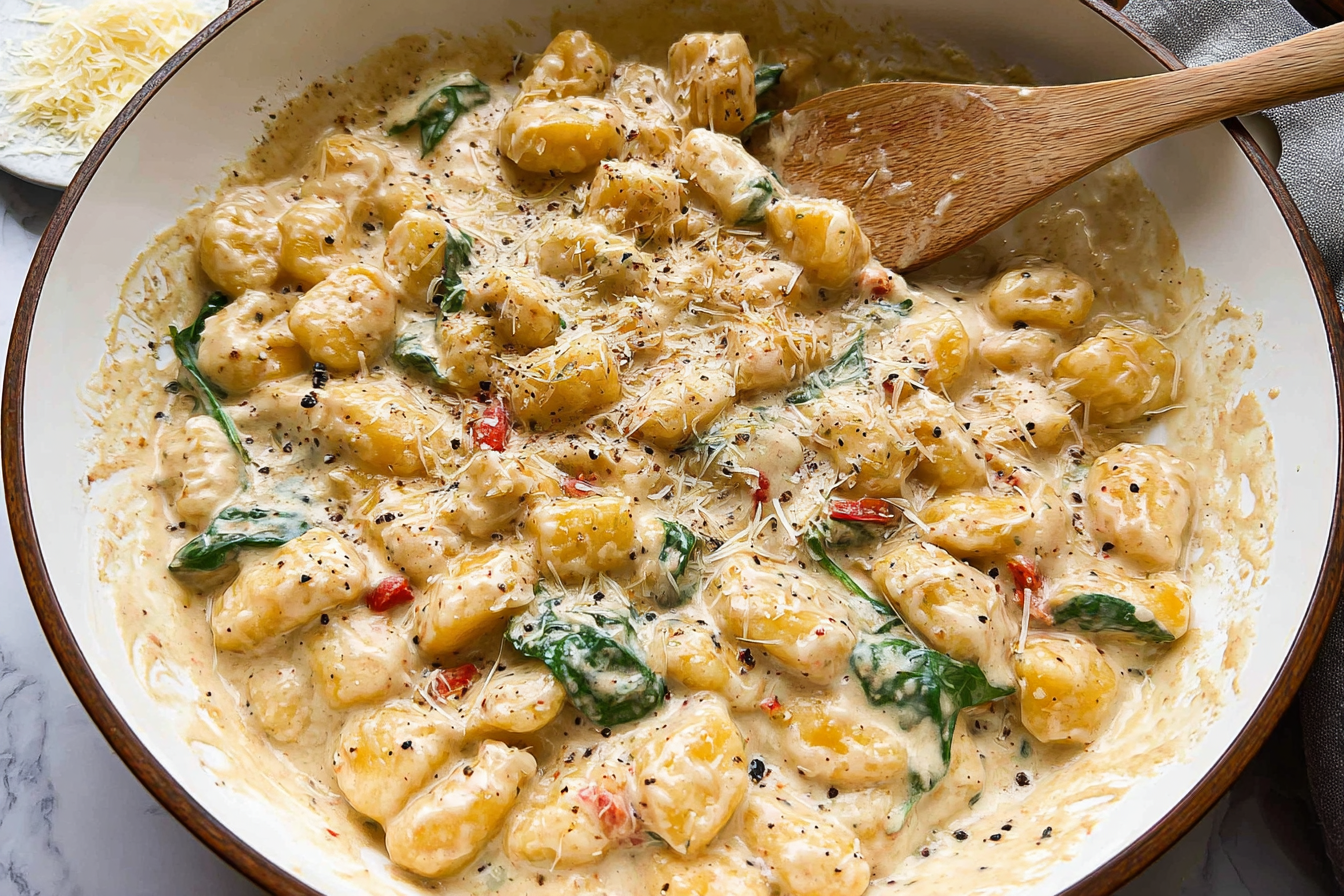 Tuscan Parmesan Gnocchi