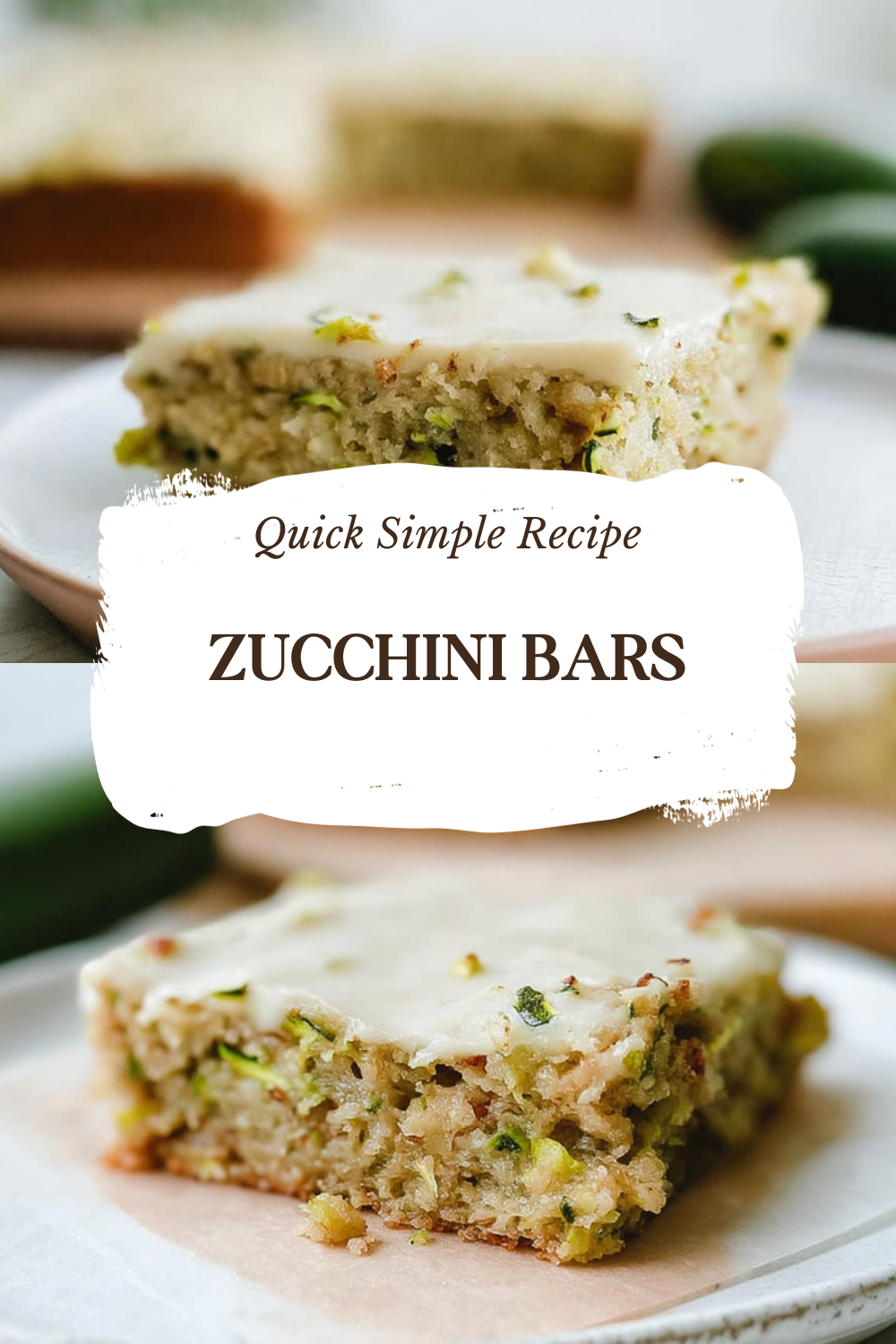 Zucchini Bars