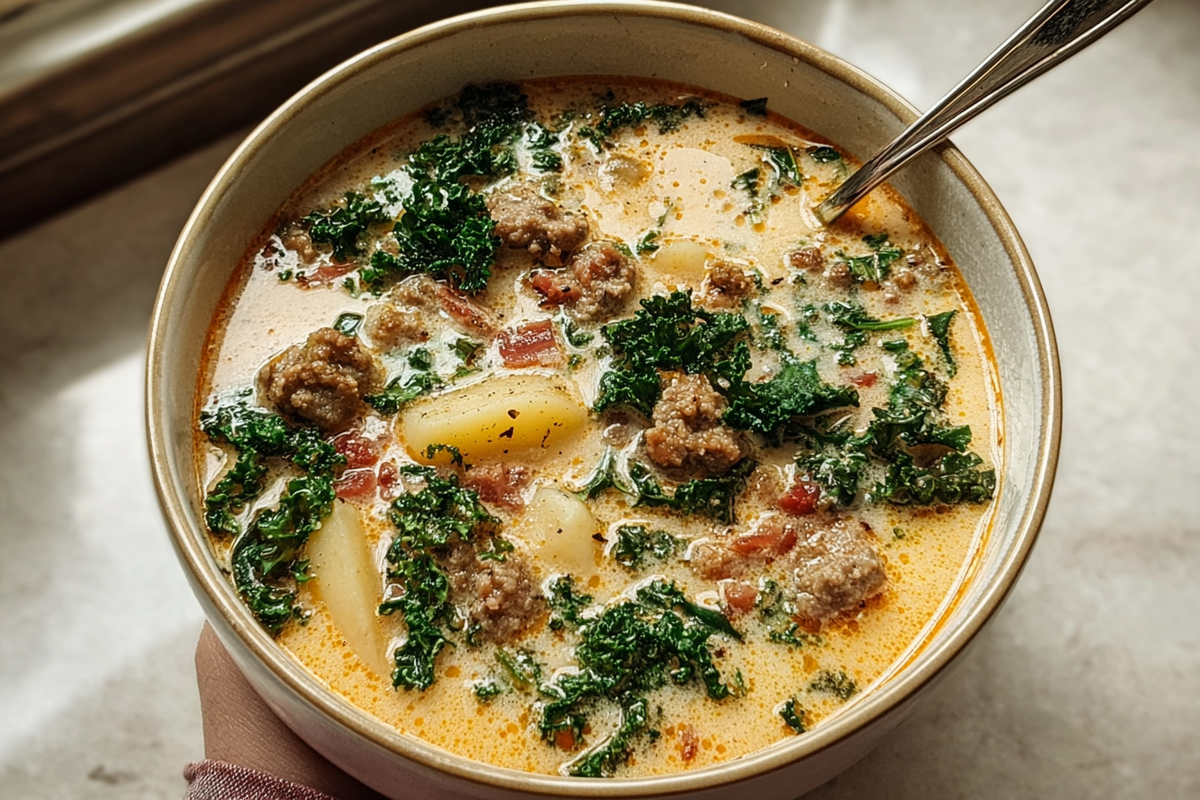 Zuppa Toscana Soup Recipe With Sausage Potatoes And Kale 7 Zuppa Toscana Soup