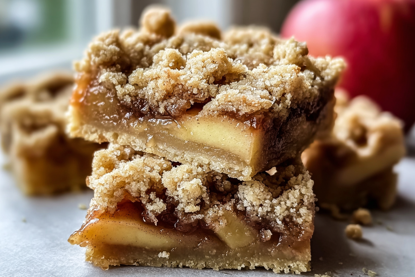 Apple Crumb Bars
