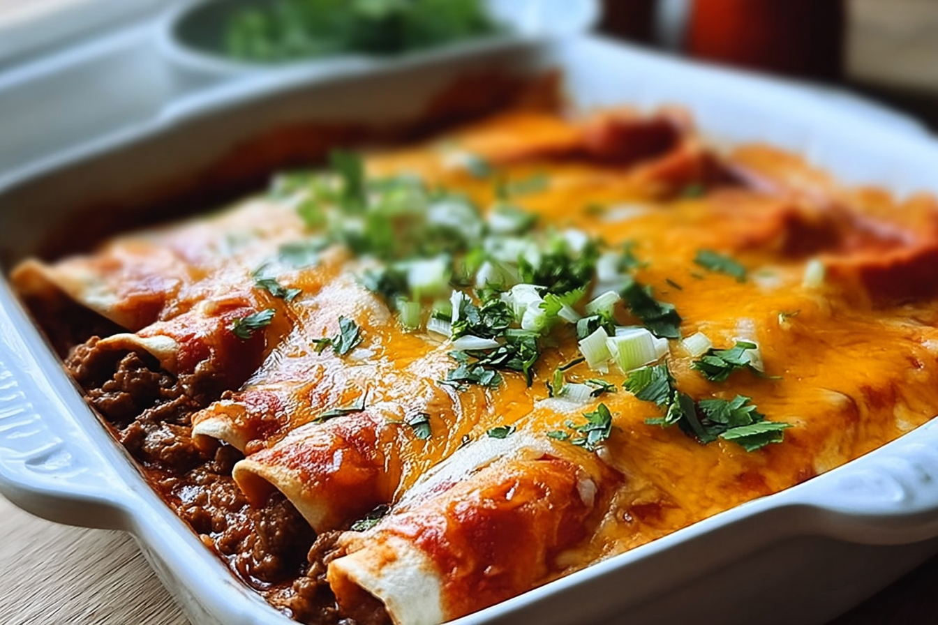 Beef Enchiladas Recipe With Rich Sauce And Cheesy Filling 6 Beef Enchiladas