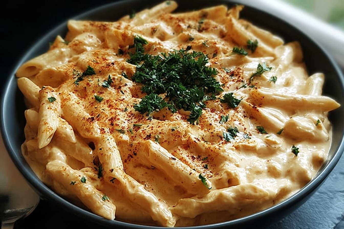 Buffalo Chicken Alfredo Penne