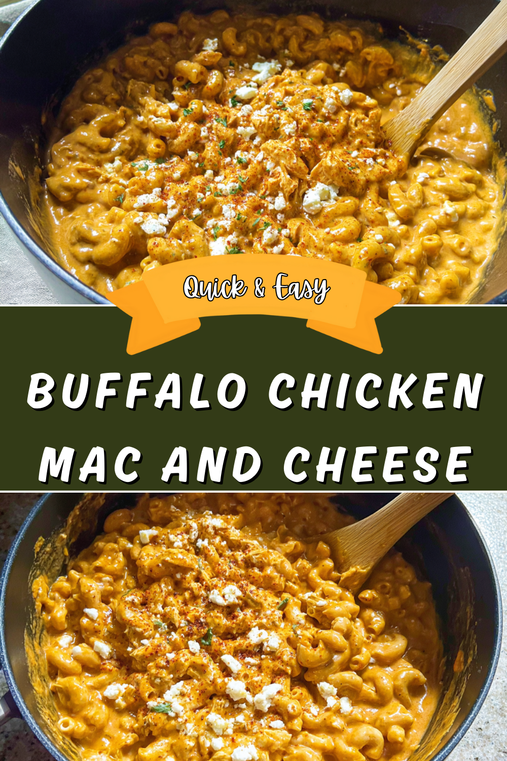 Buffalo Chicken Mac Cheese Creamy Spicy Recipe For Comfort Food 7 Buffalo Chicken Mac And Cheese