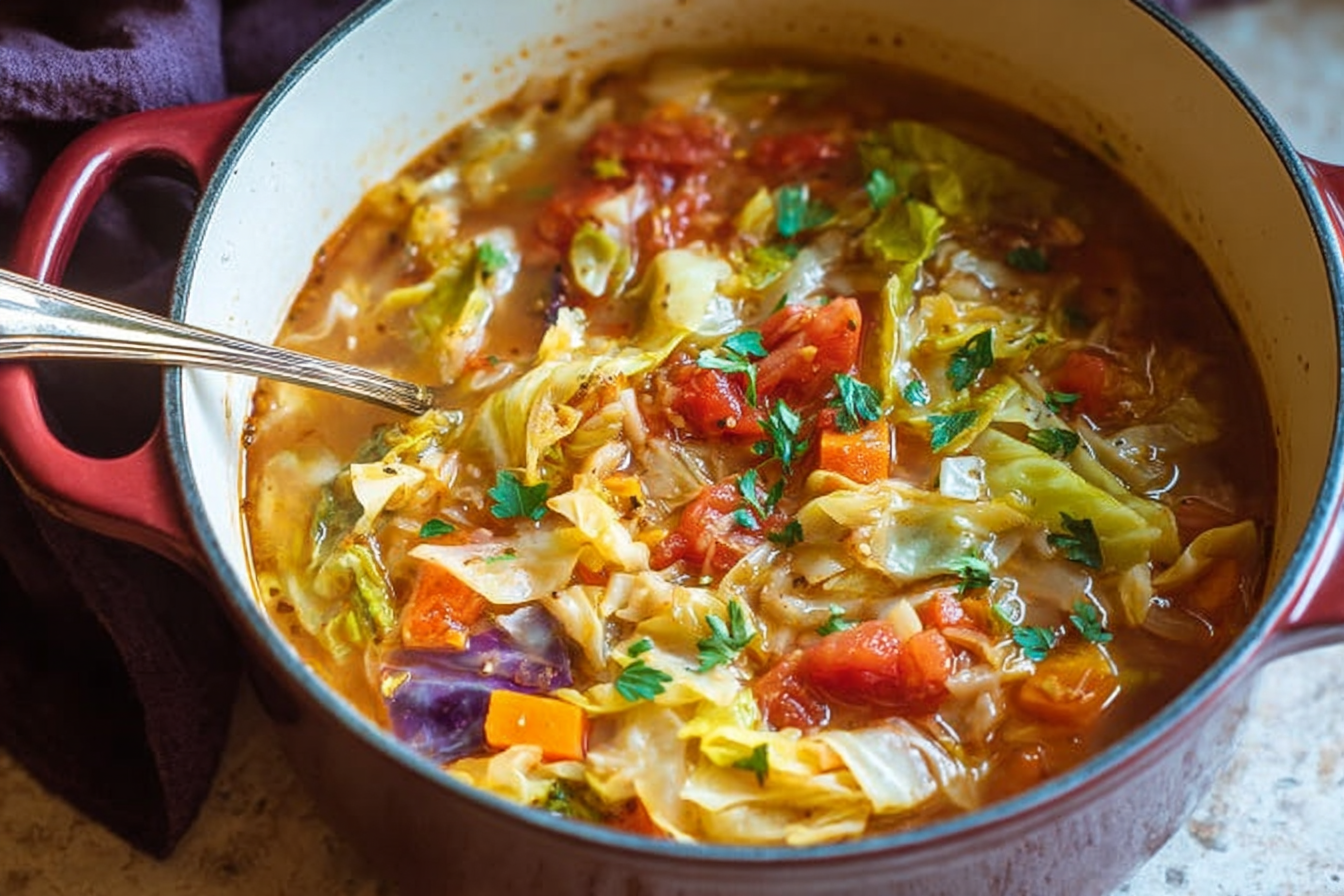 Cabbage Soup With Protein