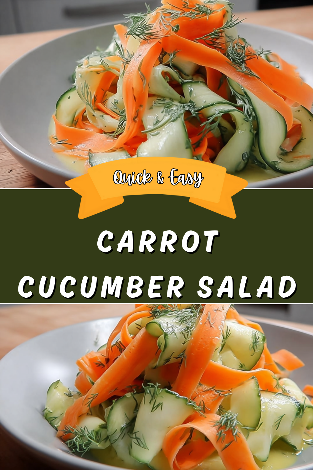 Carrot Cucumber Salad