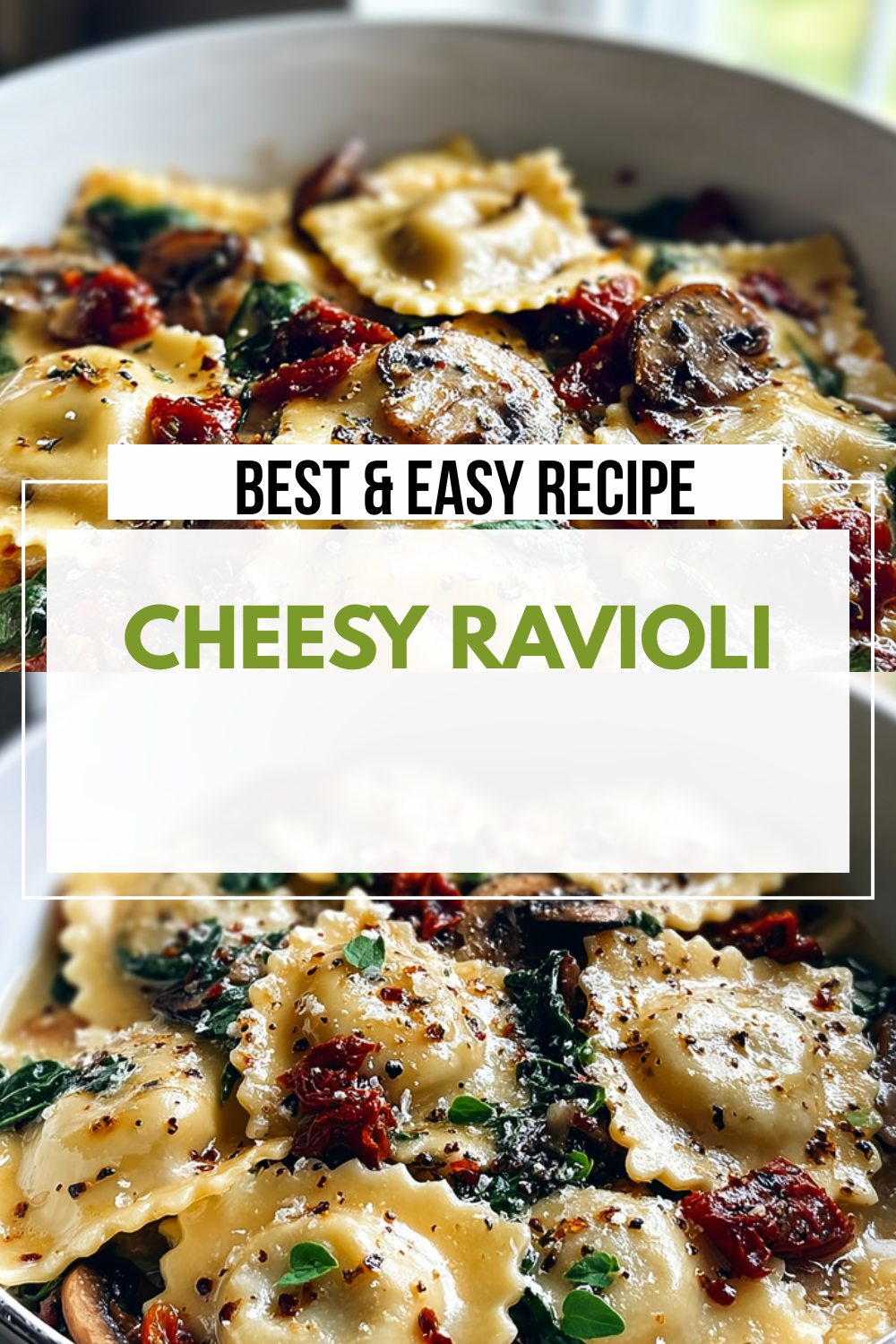 Cheesy Ravioli