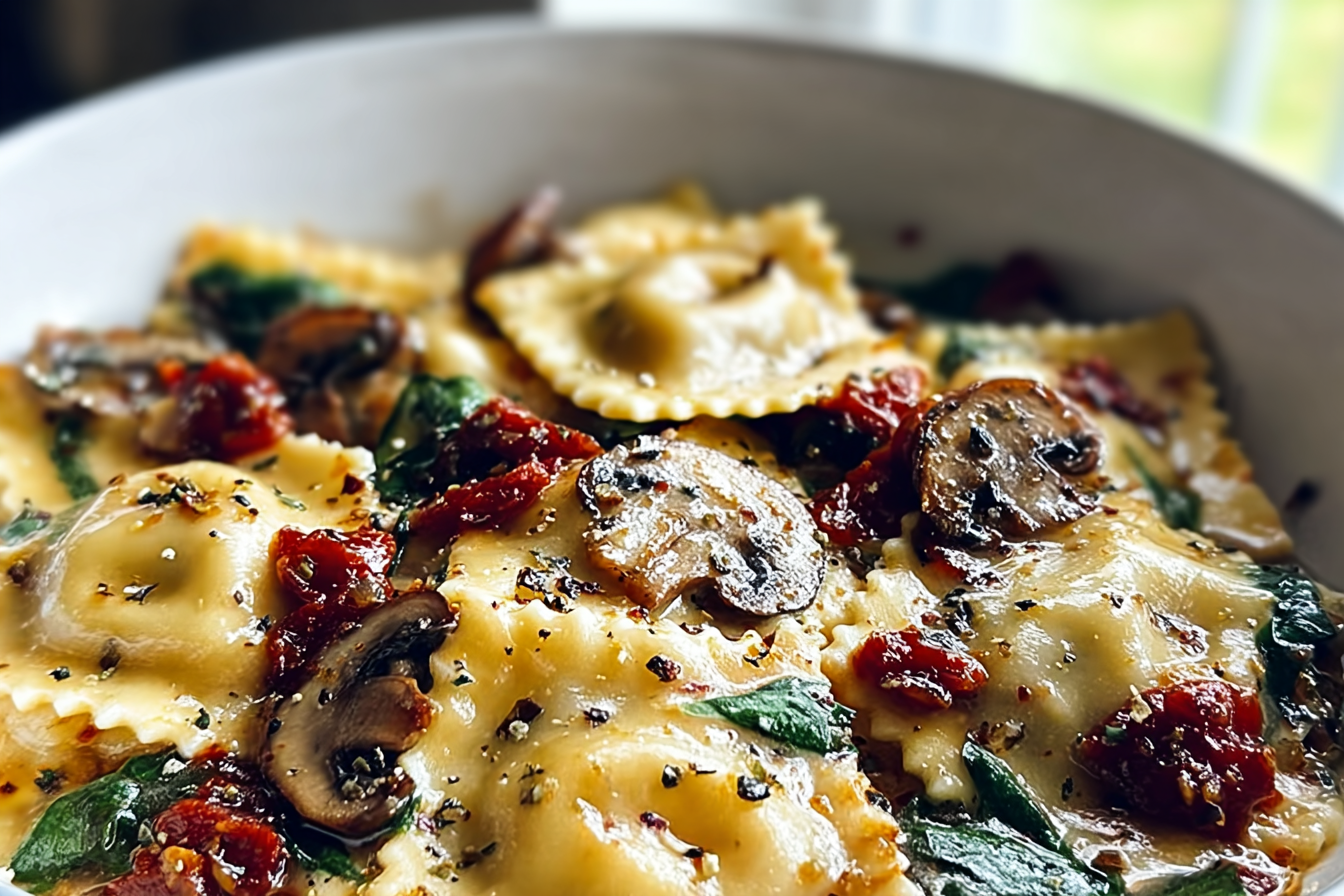Cheesy Ravioli