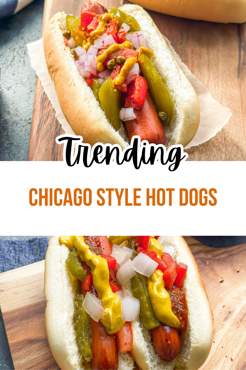 Chicago-Style Hot Dog Recipe With Classic Toppings And Authentic Flavor 7 Chicago Style Hot Dogs