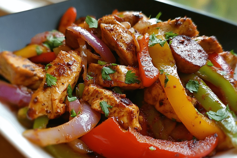 Chicken Fajita With Sausage 95.Png