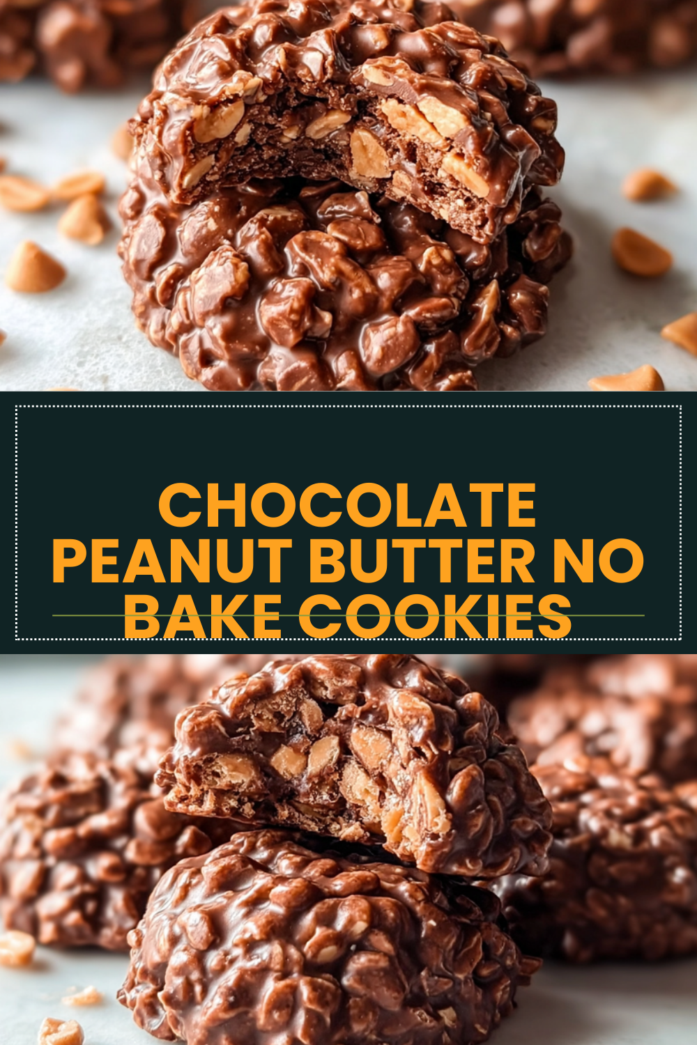 Chocolate Peanut Butter No-Bake Cookies Recipe For Easy Homemade Treats 7 Chocolate Peanut Butter No Bake Cookies