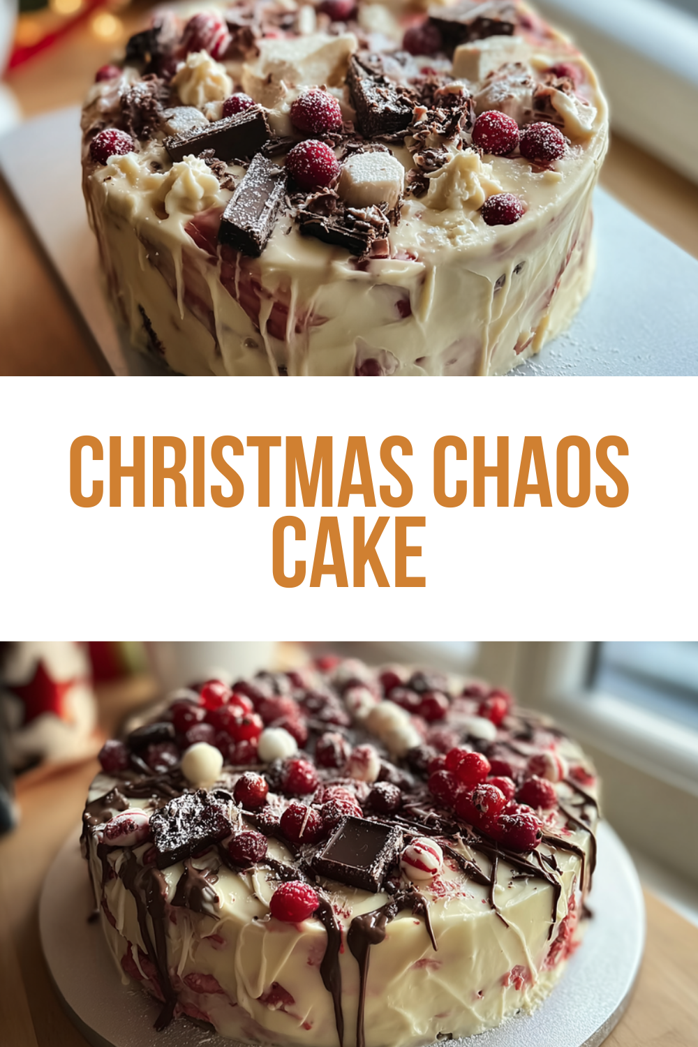 Christmas Chaos Cake