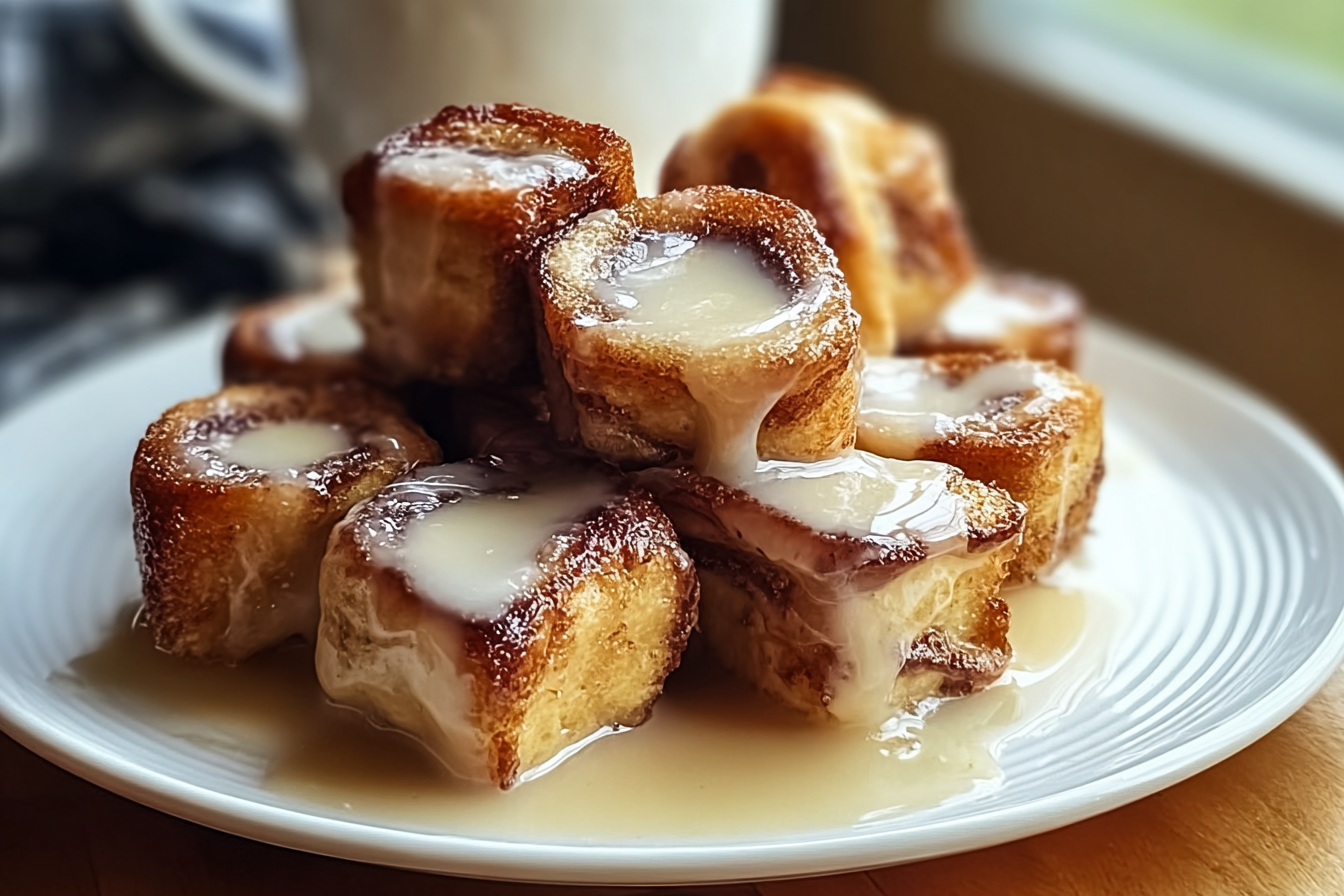 Cinnamon French Toast Bites Recipe With Sweet And Crispy Flavor 6 Cinnamon Roll French Toast Bites