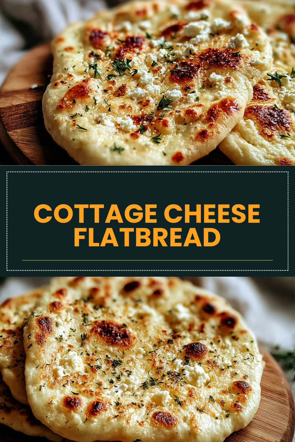 Cottage Cheese Flatbread