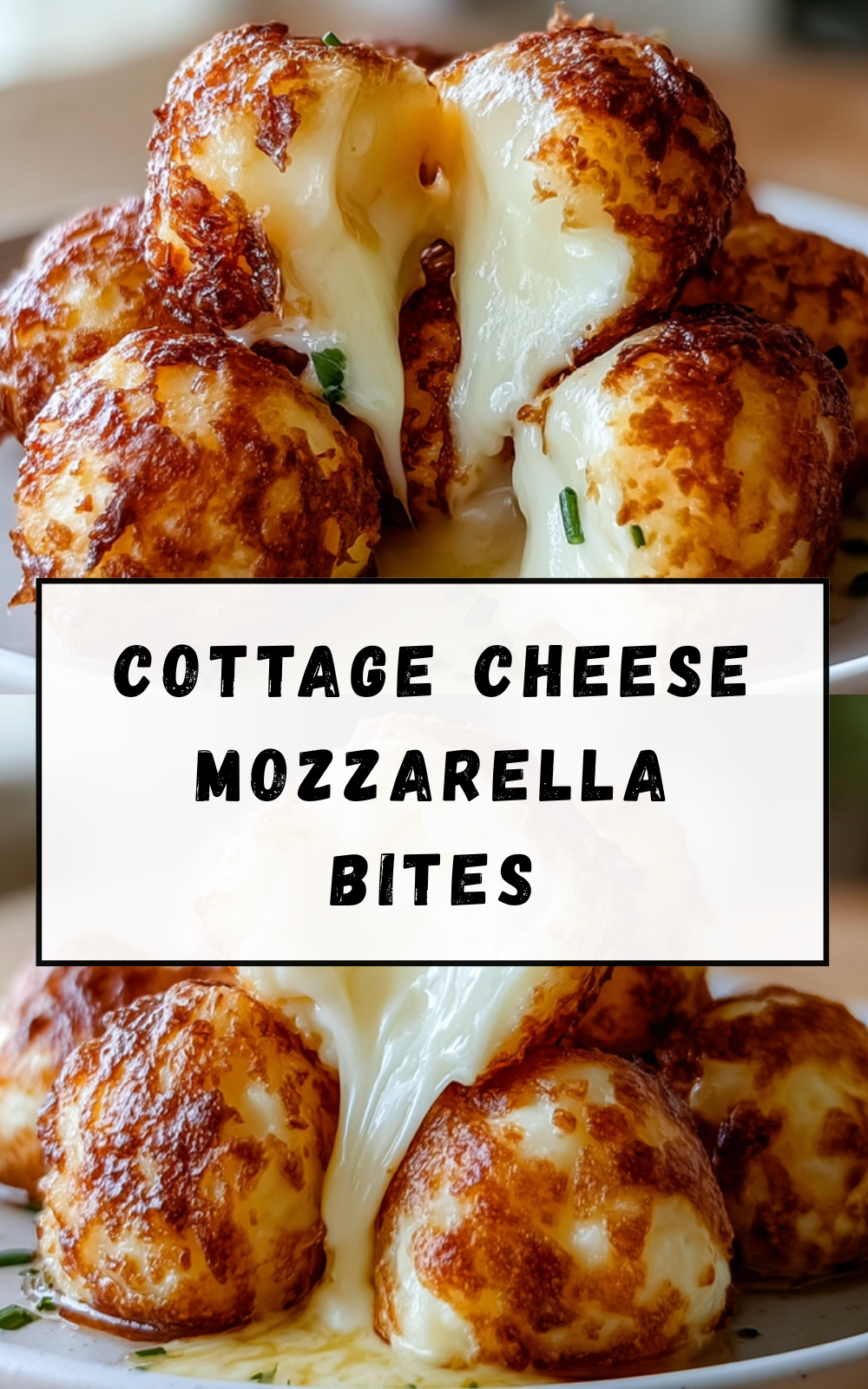 Cottage Cheese Mozzarella Bites