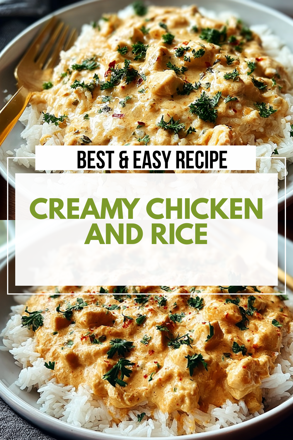 Creamy Parmesan Chicken And Rice Made In One Pot 7 Creamy Chicken And Rice