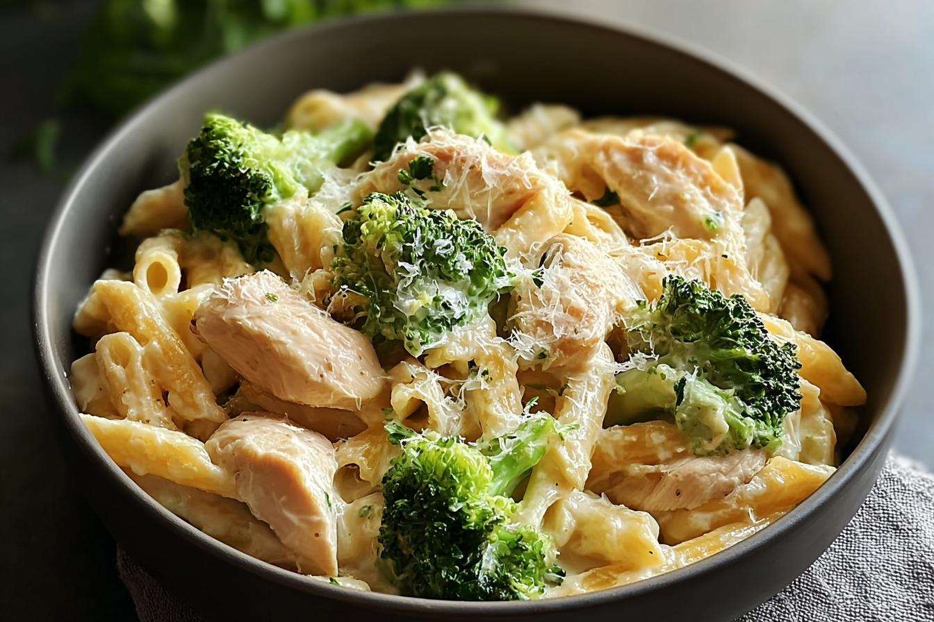 Creamy Chicken Broccoli Pasta