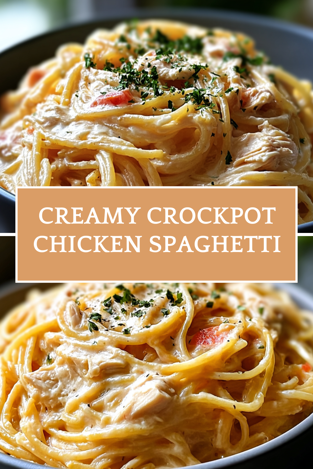 Creamy Crockpot Chicken Spaghetti Recipe For Easy Weeknight Meals 7 Creamy Crockpot Chicken Spaghetti