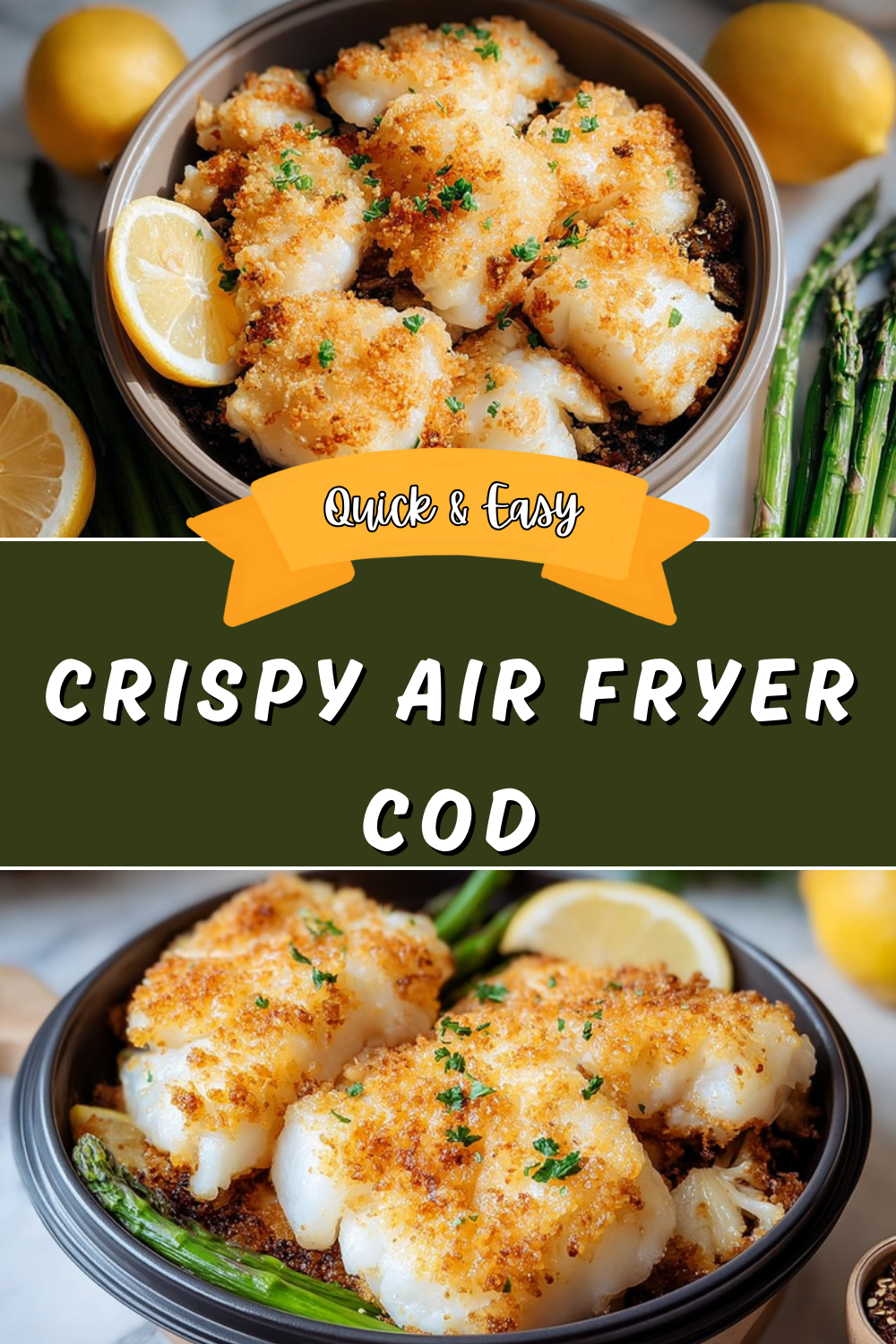 Crispy Air Fryer Cod
