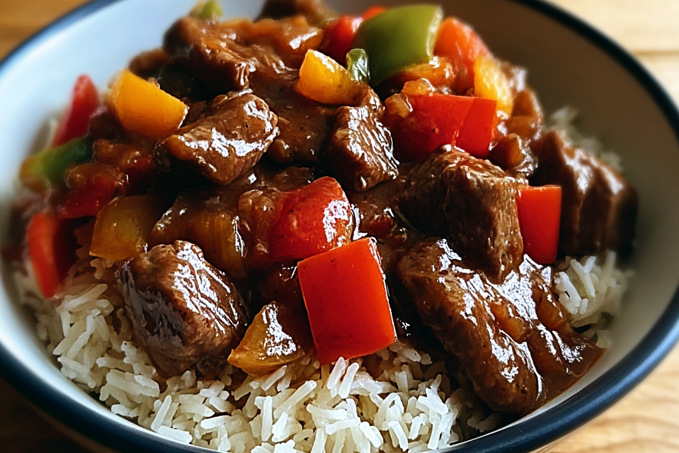 Crockpot Pepper Steak Recipe With Tender Beef And Savory Peppers 6 Crockpot Pepper Steak Recipe