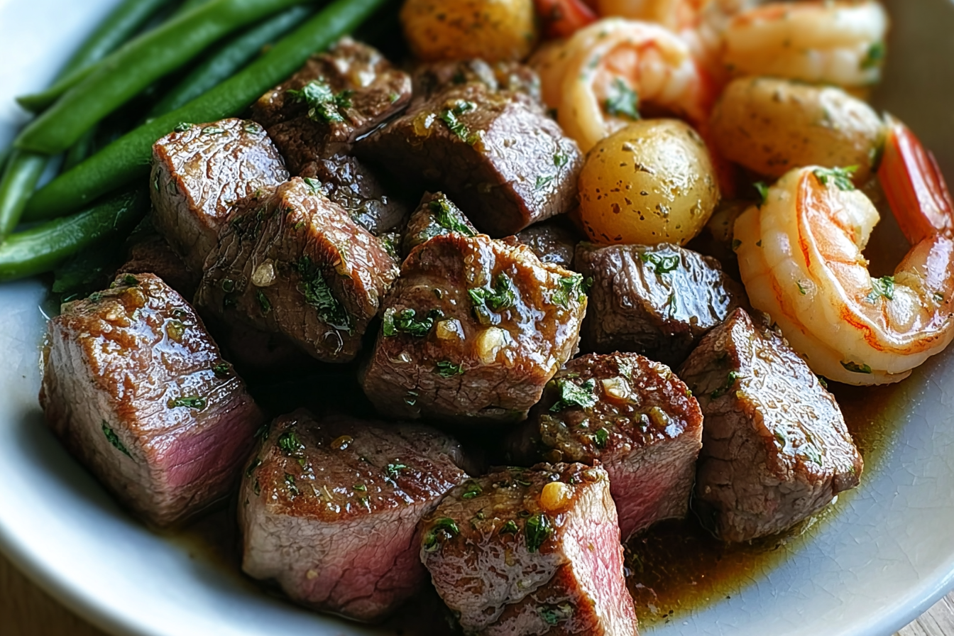 Garlic Butter Steak Bites